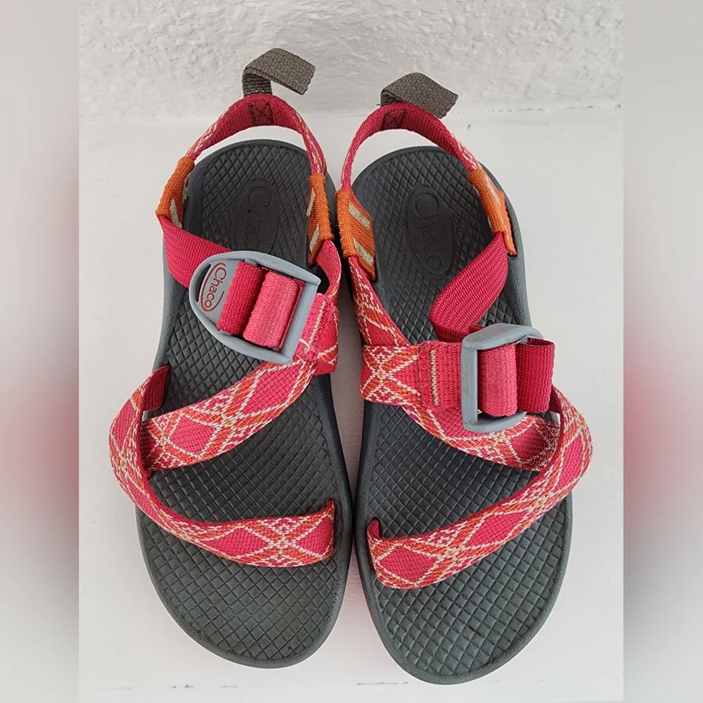Chaco Girls Z Cloud Sandal Pink Orange